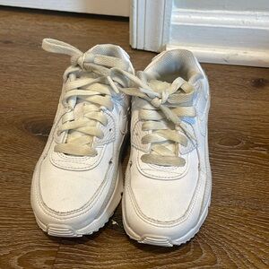 Little boy Nike sneakers